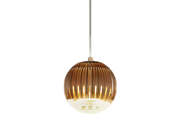 Fin Light Round Copper by Tom Dixon