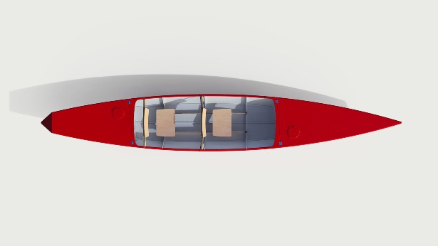 Fina Foldable Plywood Kayak by Cristina Borràs