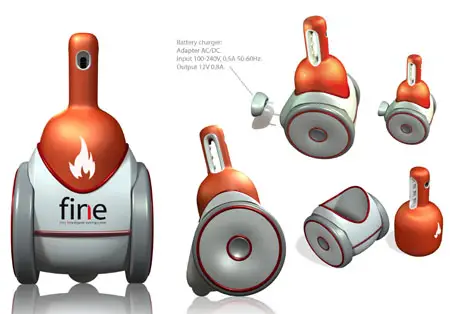 fine intelligent fire extinguisher