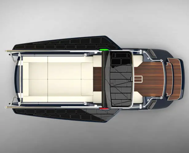 FINES Foldable Multi Hull Boat by Formquadrat