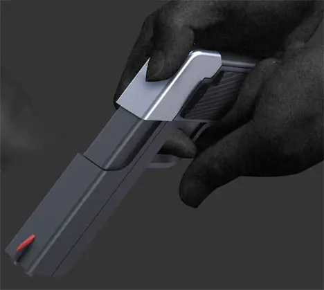 Fingerprint Gun For Better Public Security