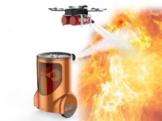 Fire Man: Smart Fire-Fighting Equipment to Put Out Fire Safely