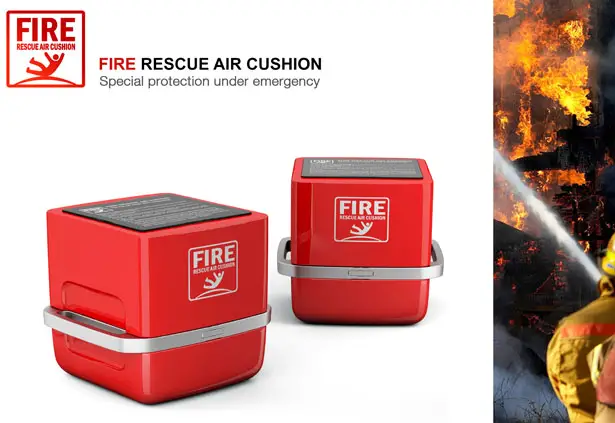 Fire Rescue Air Cushion by Hao Zhang Haoyu, Ye Yiqing Shen, and Ruoqiong Wang