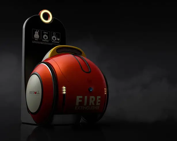 Fireball Automatic Fire Extinguisher by Jae Young Kim