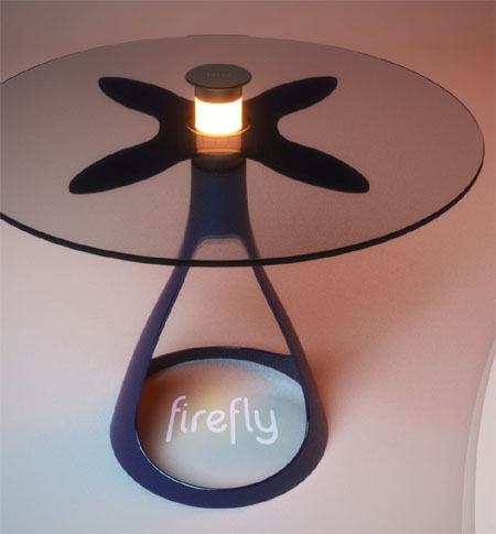 Firefly Gives Unique and Stylish Dining Experience with Innovative Solar Charging Ability