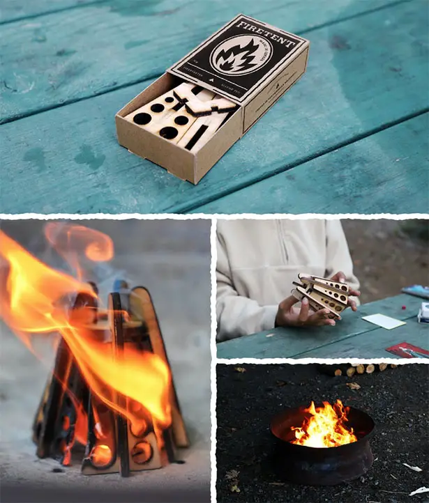 The Firetent Wooden Fire Starter