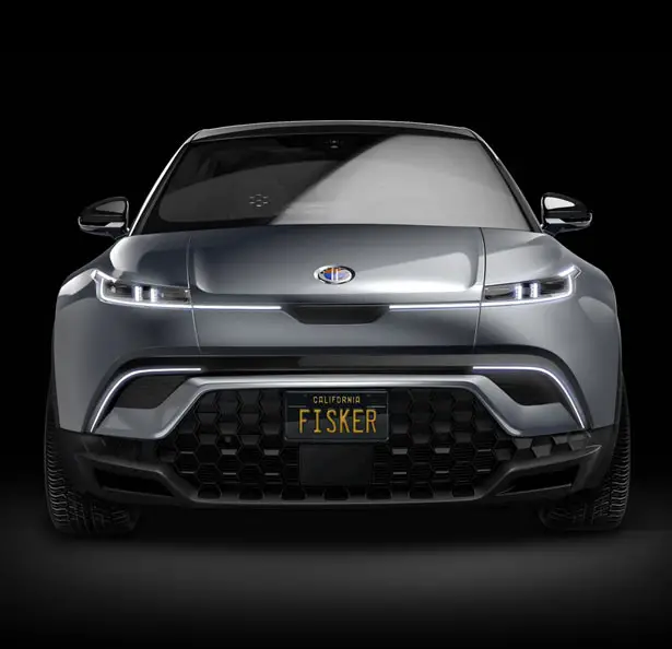 Fisker Ocean Electric SUV with Solar Panels Roof