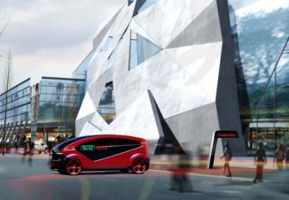 Fisker Orbit Electric Smart Shuttle for Future Smart Cities