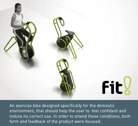 Fit Portable Exercise Bike Can Maintain Your Record of Exercise Program and Performance History