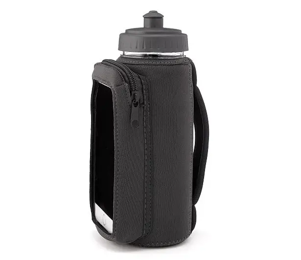 Fitness Bottle with Phone Holding Sleeve