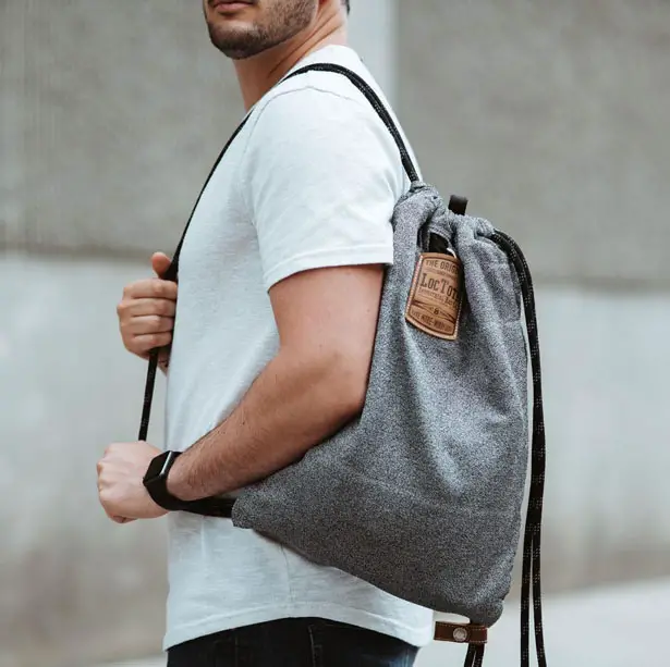 Flak Sack Drawstring Dackpack by Loctote Industrial Bag Co.