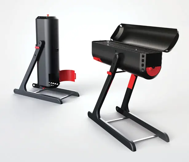 FlameOn – Barbecue Grill by Mobigarden and Design2Gather