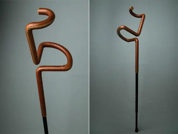 Flamingo Crutch Exc. by Can Guvenir Design Studio