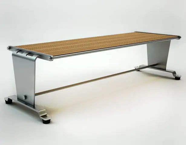 Flatseat Bench by Hakan Gursu