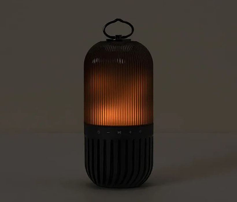 Flickering Bonfire Bluetooth Speaker