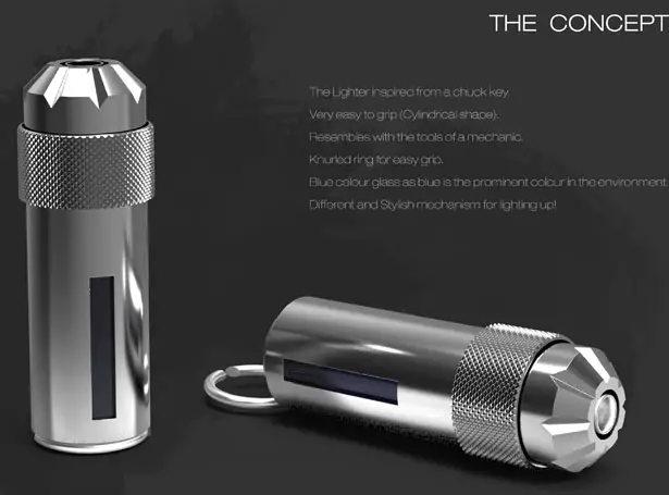 FLINT Cigarette Lighter by Sumedh Vartak