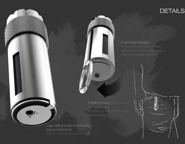 FLINT Cigarette Lighter by Sumedh Vartak