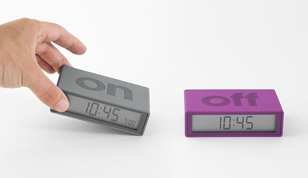 Flip Alarm Clock by DesignWright for Lexon