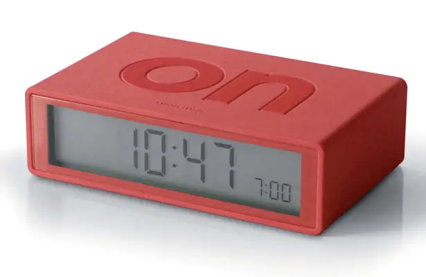 Lexon Flip Alarm Clock by DesignWright