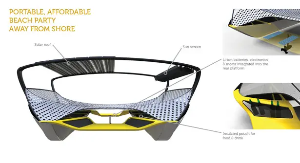 Float Foldable Solar Catamaran