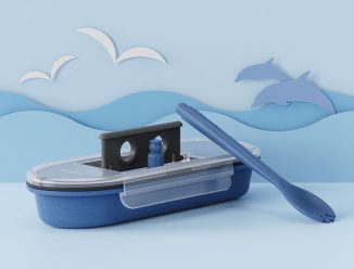 Boat Inspired Float Lunchbox Encourages Children to Finish Their Meal