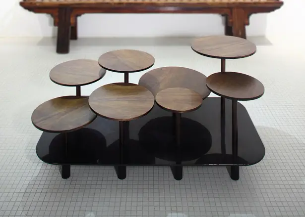 Unique Float Table by Lim + Lu Design Studio
