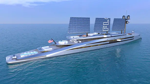 Florida 525-Foot Sailing Yacht Concept by Kurt Strand Design