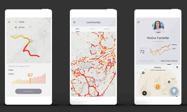 Flow Smart Air Quality Tracker by Frog Design and Plume Labs