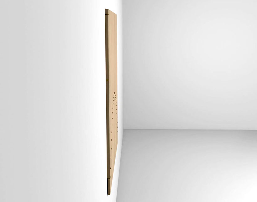 Flow Wall Desk by Robert Van Embricqs