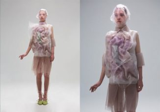 “Flowing Water, Standing Time” Project is a Cool Robotic Clothing That Reacts to The Chromatic Spectrum