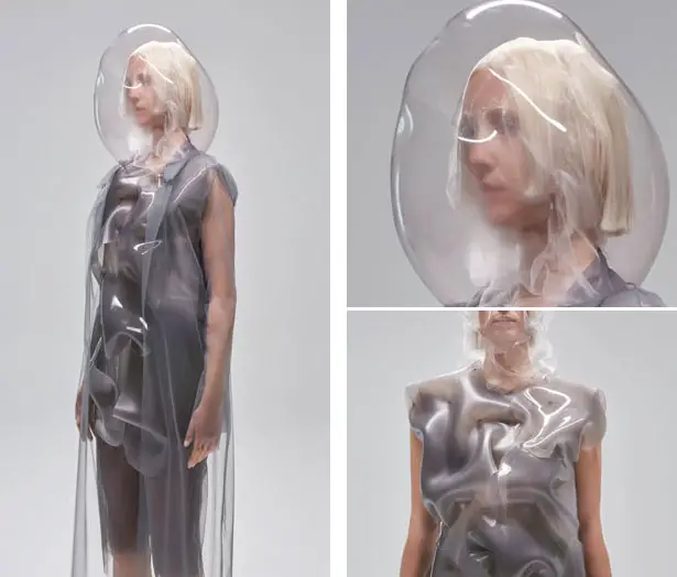 Flowing Water, Standing Time Project is a Cool Robotic Clothing by Ying Gao