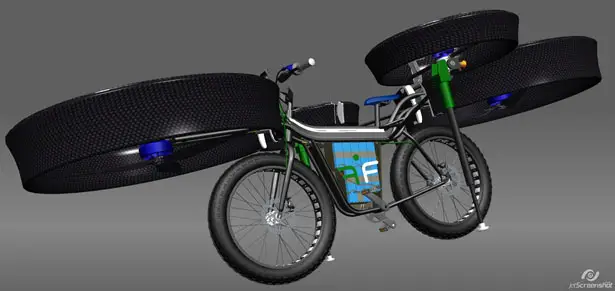 Flying Bike by DesignYourDreams