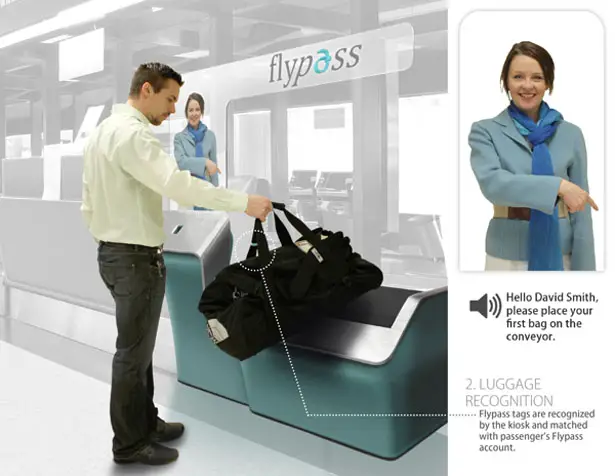 Flypass : Auto Baggage Check-In System by Austin Blough