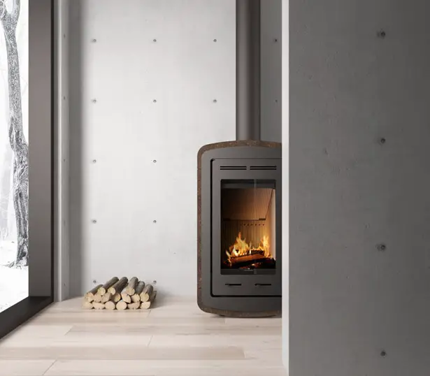 Fogo Montanha Natura Wood Stove by Inngage