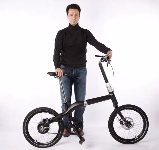 Foldable Carbon Fiber Bicycle by Boonen Design Studio