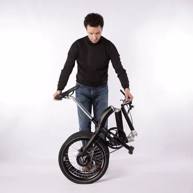 Foldable Carbon Fiber Bicycle by Boonen Design Studio