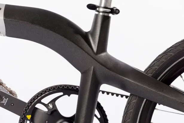 Foldable Carbon Fiber Bicycle by Boonen Design Studio