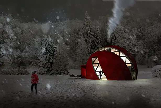 Foldable Dome by NRJA