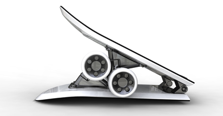 foldable skateboard concept