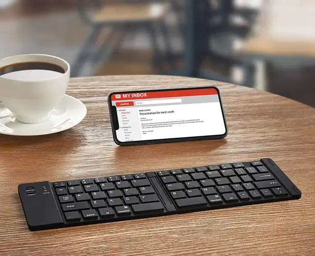 The Folding Pocket Sized Keyboard