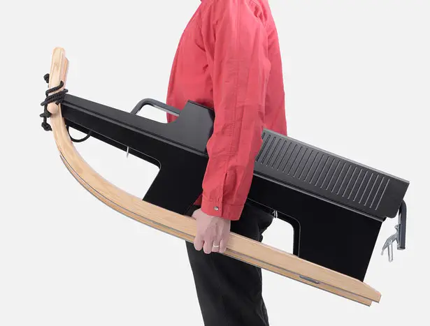 Folding Sled by Max Frommeld & Arno Mathies