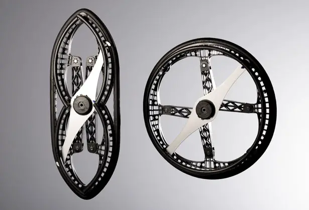 Folding Wheel Concept by Vitamins Design