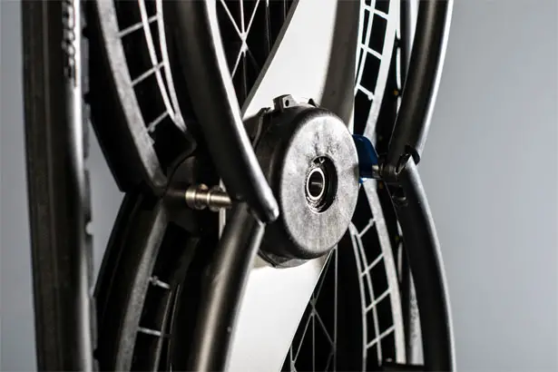 Folding Wheel Concept by Vitamins Design