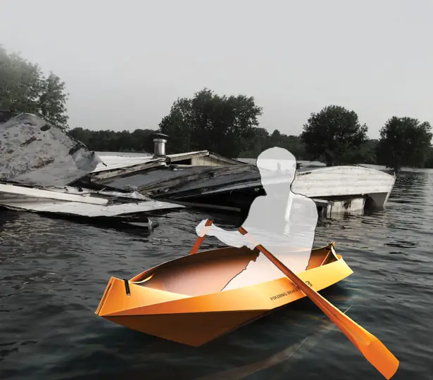 FoldingBoat - Collapsible Lifeboat Concept