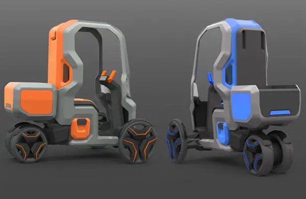 Follow Me Mobility Concept for Postal Delivery Services by Michael Barthels