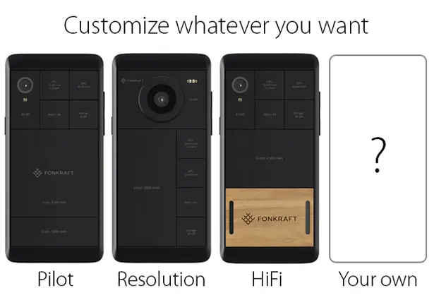 Fonkraft Modular Smartphone by Fonkraft Technologies