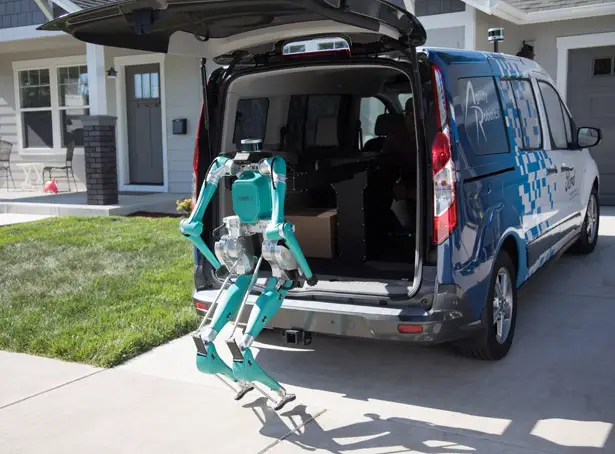 Robot de entrega de dígitos Ford de Agility Robotics