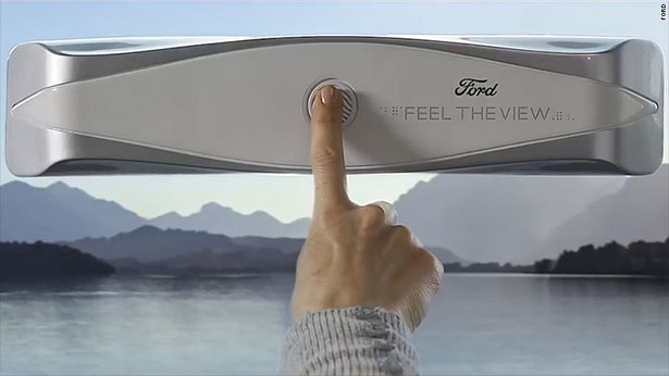 Ford Feel-The-View Smart Window Helps Blind Passengers Feel The View