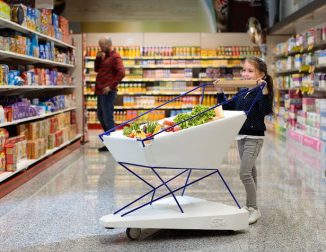 Ford Self-Braking Trolley – No More Supermarket Collisions