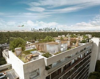 Foret Urbaine Paris Concept by Matteo Cainer Architecture